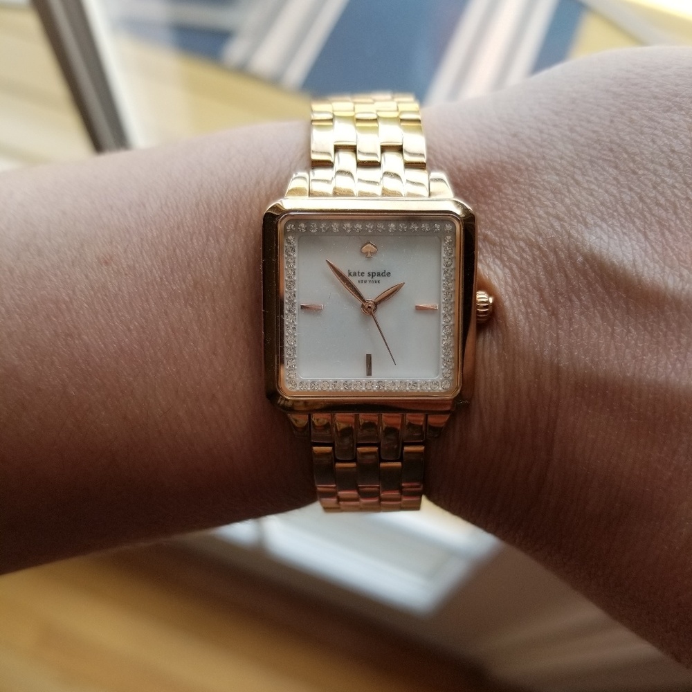 Womens Rose Gold Kate Spade Watch